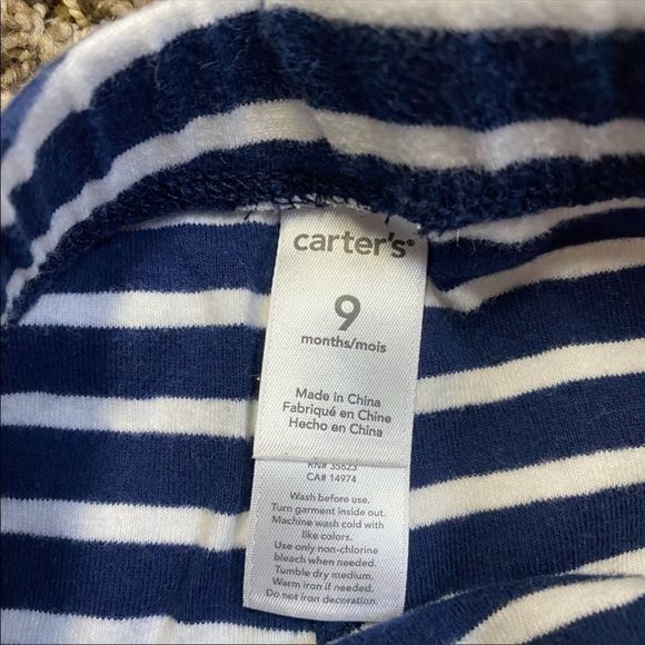 Baby Striped Shorts 6-9 month (x2) - Picture 2 of 5